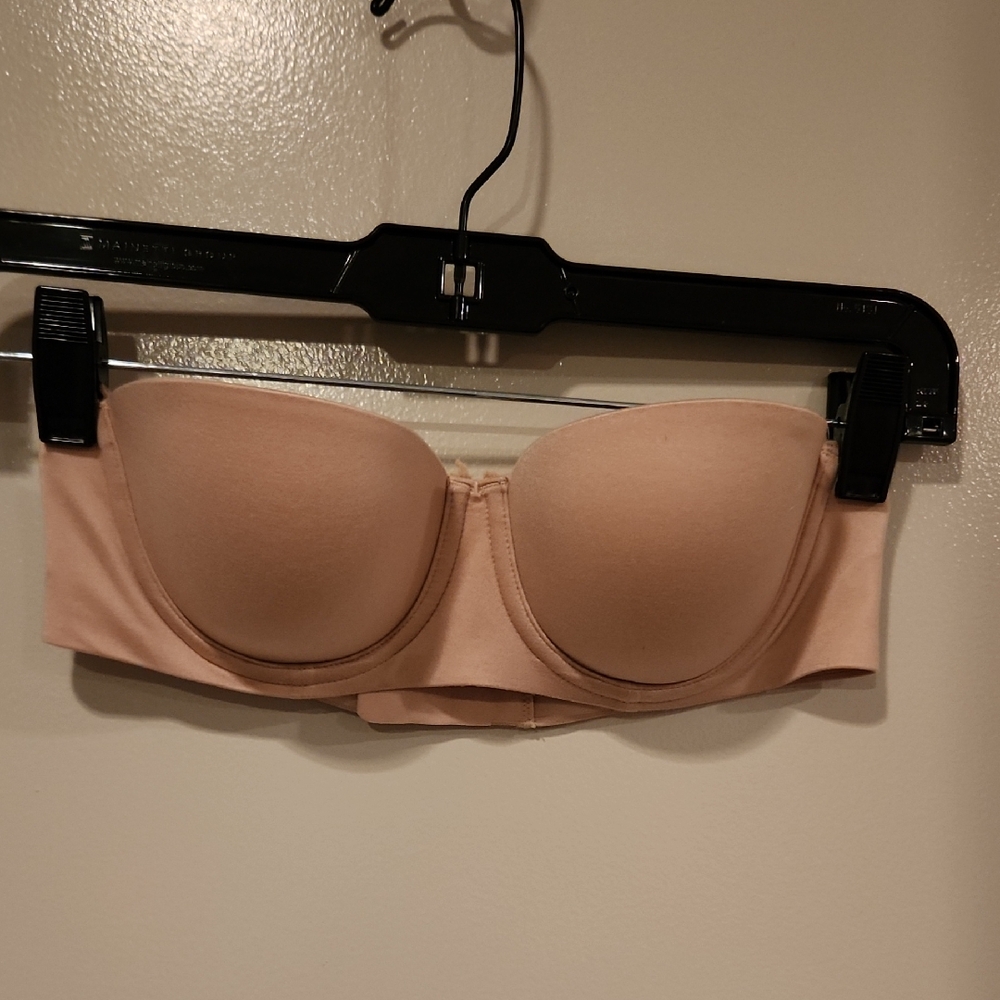 Aerie Strapless Nude Bra